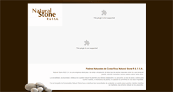 Desktop Screenshot of naturalstonecr.com